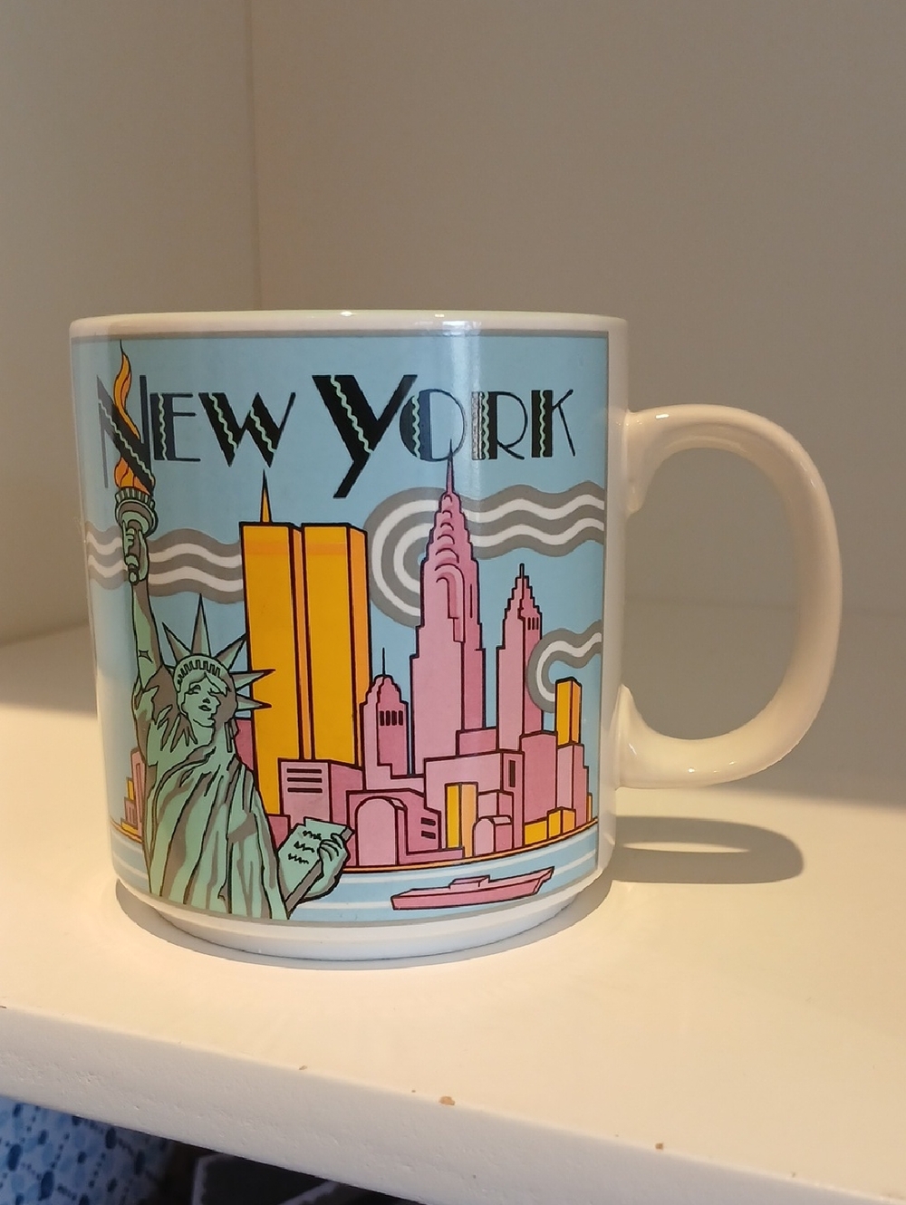 Vintage Papel NYC Coffee Mug